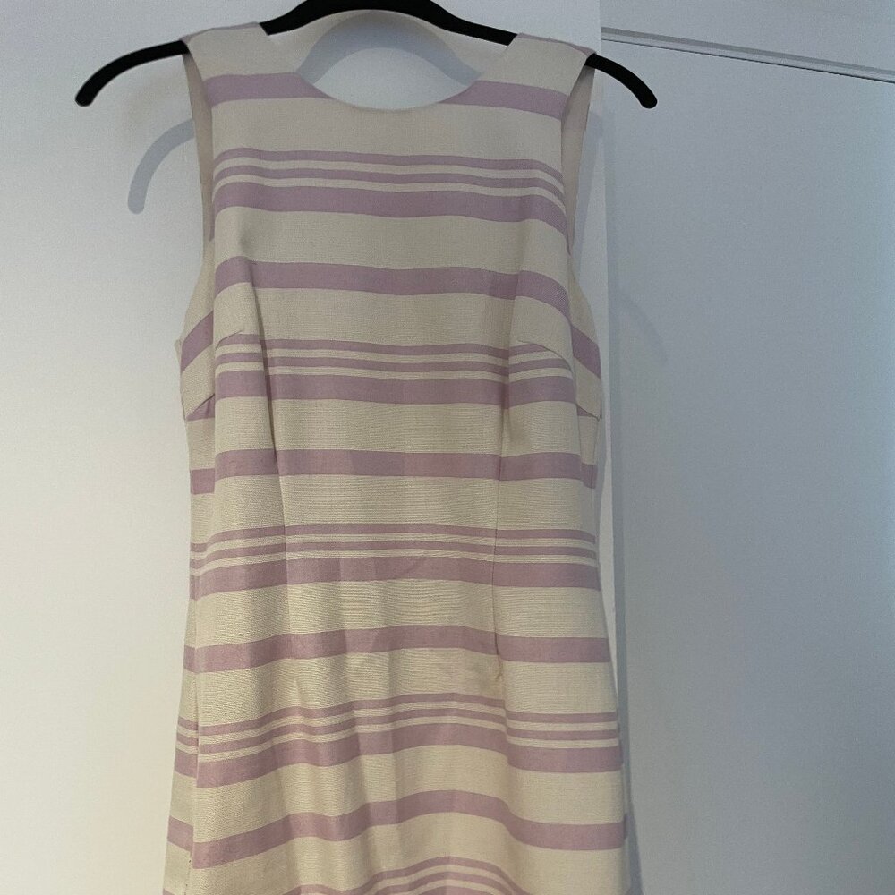 cupcakes and cashmere purple stripe dress size 4